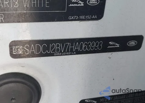 2017 Jaguar F-Pace 35T Premium z USA, uszkodzony, nr VIN SADCJ2BV7HA063993